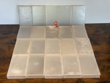 20 x EMPTY CLEAR VHS VIDEO