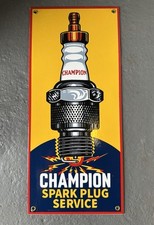 Enamel sign Champion “ Spark