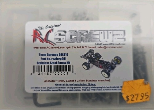 Rcscrewz stainless screw kit - screw,