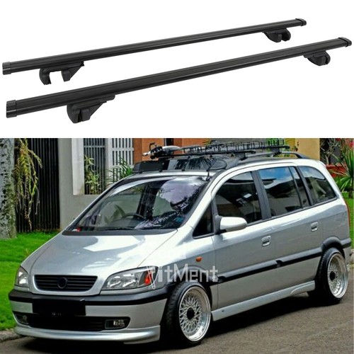 2pcs roof rack black - 53",