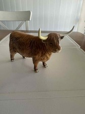 VINTAGE BESWICK ENGLAND NO 2008 12CM TALL HIGHLAND BULL EXCELLENT ORIGINAL COND