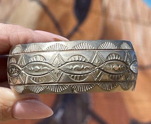 Vintage navajo sterling silver - sterling,
