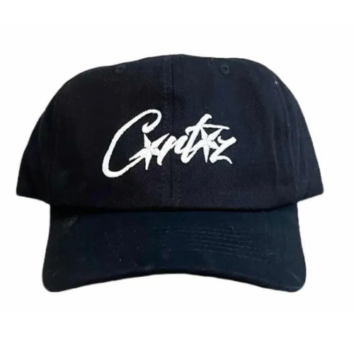 Corteiz panel cap black - cap,