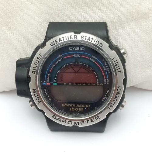 Casio 510w quartz barometer - quartz,