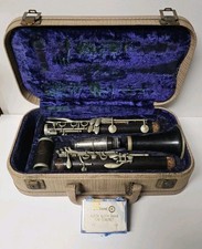Normandy "Special" Le Blanc Wooden Clarinet Made In Noblet, France with Case