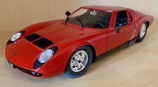 Lamborghini Miura 1968,Italian Classic By Burago, 1:18 DieCast, Mint Condition