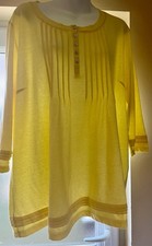Ladies Cotton Traders Yellow