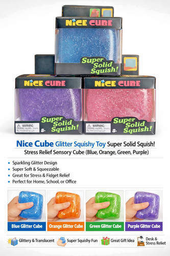 Nice cubesparkly glitter glow - glitter,