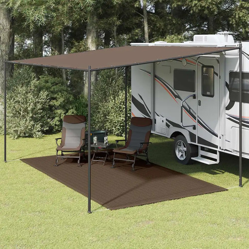 Walplus brown camping mat - brown,