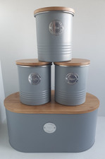 TYOPOON LIVING BREAD BIN & CANISTER SET
