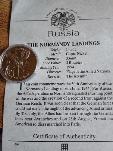 Russia the normandy landings - normandy,