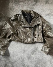 Zara women faux leather - zara,
