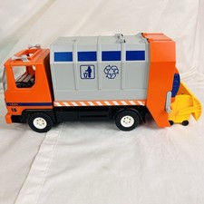 Playmobil 4418 Recycling Dustbin Lorry & Bin Geobra 2000 Incomplete