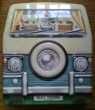 VW Camper Van Tin (Empty) Waitrose Biscuit Tin