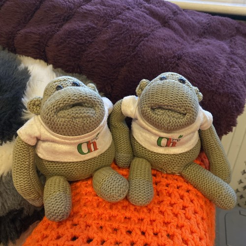 Twins tips knitted - twins, x