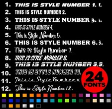 Custom vinyl stickers - custom,