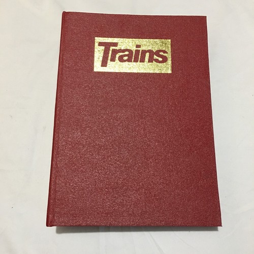 Trains magazine bound volumes - magazine,