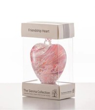 Glass Friendship Heart Hanging
