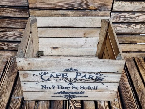 Cafe paris rustic vintage - cafe,
