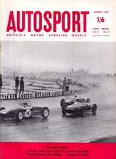 AUTOSPORT ~ October 7 1960 ~ V