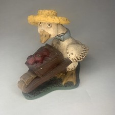 Vintage Goose Wearing Hat