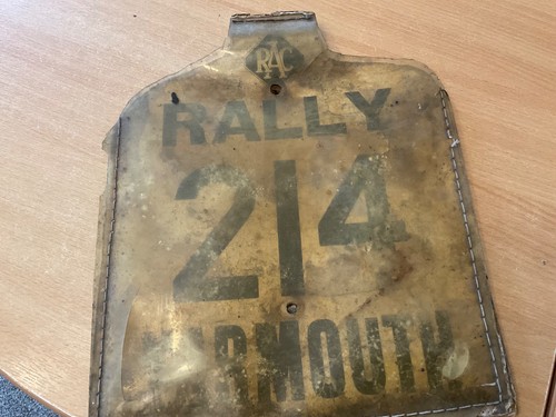 Vintage rac car rally - rac,