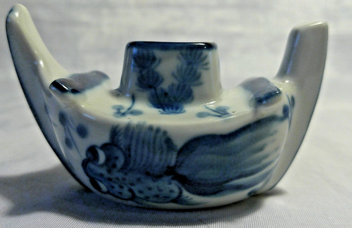 Vintage chinese blue pen - blue,