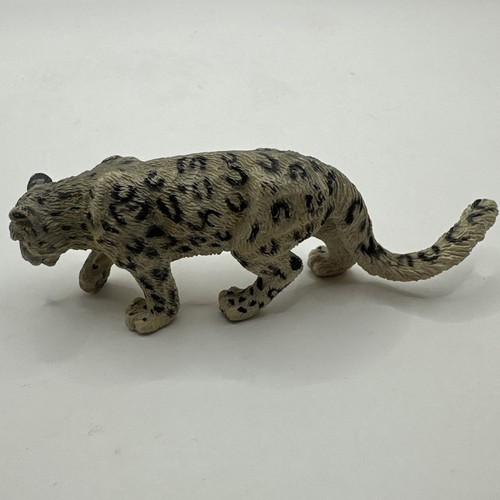 Snow leopard wildlife toy - leopard,
