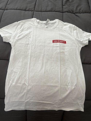 White smirnoff shirt - white, t-shirt
