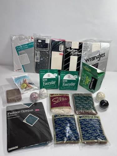Vintage pantyhose lot new - vintage,