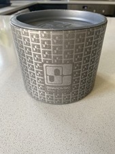 Swarovski Crystal Candle Holder Vintage 1976-1988 Block Logo