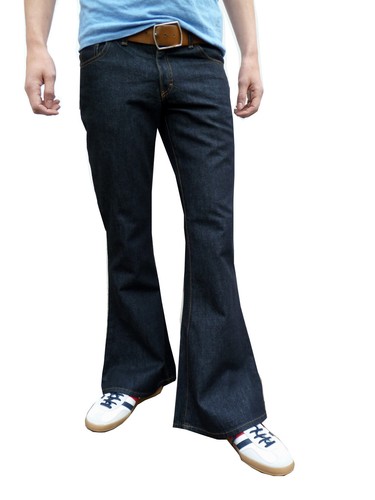 Mens denim flares bell - mens,