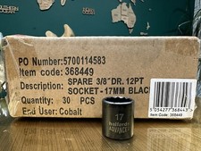 30 x Halfords Advanced Socket