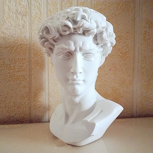 15cm david head statue - 15cm, bust