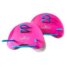 Swimz Club Swimming Finger Paddles - Pink / Blue / White - One size fits most sc