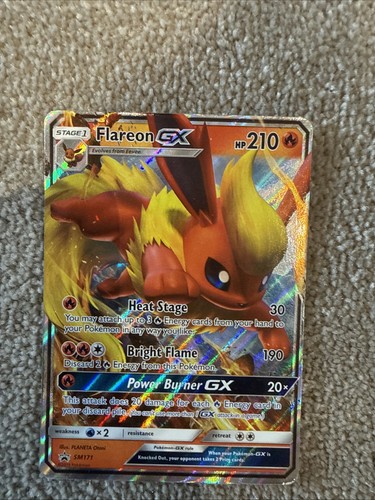 Flareon sm171 holo black - flareon, gx