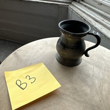 Antique Vintage Pewter Spirit