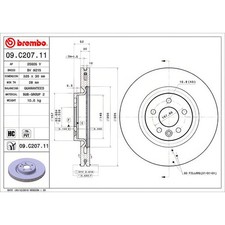 BREMBO Brake Disc Front