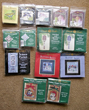 MILL HILL COUNTED GLASS BEAD KITS ORNAMENT TASSELS & MORE PICK & MIX