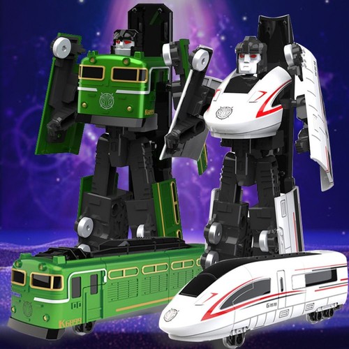 Deformation robot train - deformation, kids