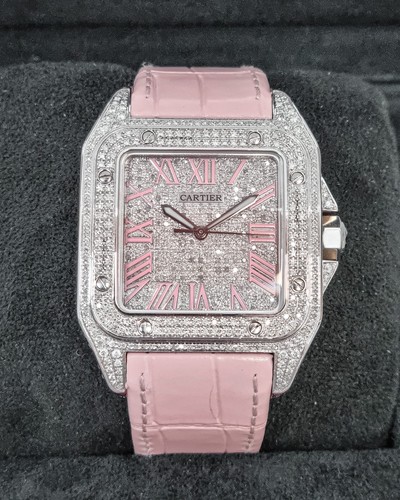 Cartier santos 100 custom - 100, xl