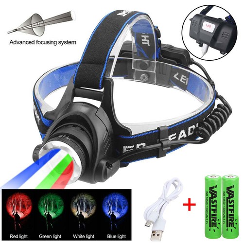 Usb rechargeable led headlamp - usb,