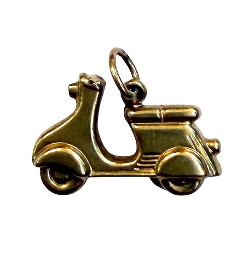 9ct vintage scooter - , charm