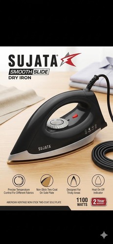 Dry iron 1100 watts - dry,