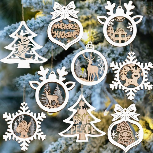 25pcs rustic christmas - rustic,