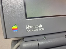 FULLY WORKING Macintosh Powerbook 145b Laptop w/ Charger, Mouse & Original Case!