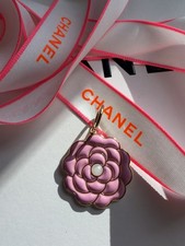Chanel pink charm - pink, ribbon