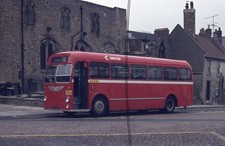 Original UNITED AS BUS Slide . Bristol MW5G ECW 2616HN . Richmond N.Yorks 1974