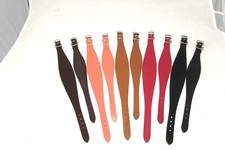 Whippet collars, leather,  various colours.
