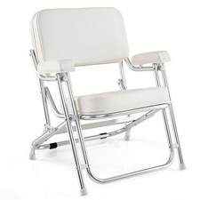 COSTWAY Folding Deck Chair